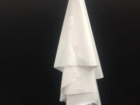 tpu塑料膜環(huán)?？山到赓澇?TPU阻燃薄膜防水阻燃熱塑性聚氨酯乳白色靜電防腐蝕 抗V-0級(jí)