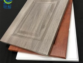 實(shí)木包覆門(mén)板材料櫥柜拼框門(mén)防潮防水免噴膠吸塑膜